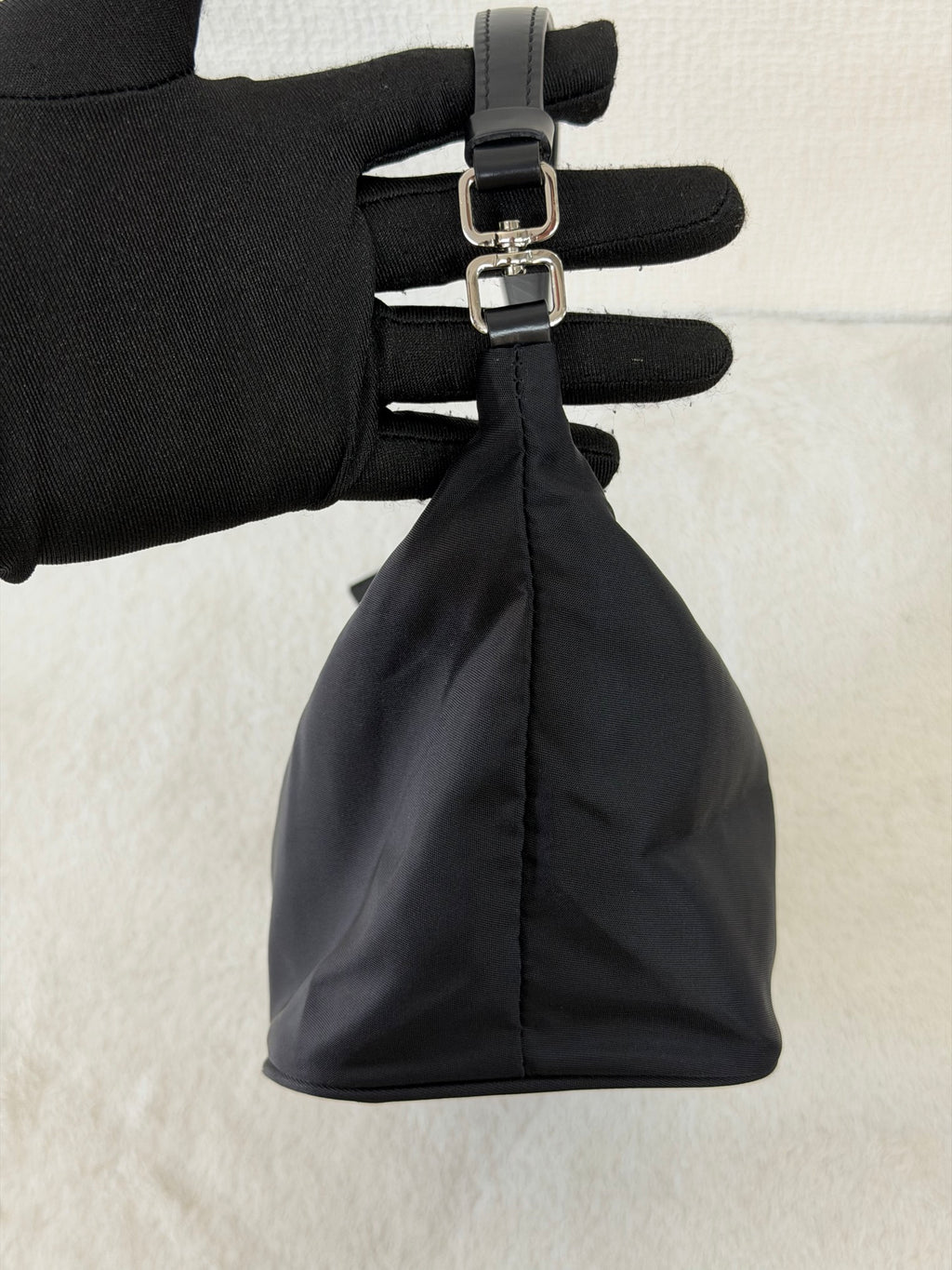 PRADA Tessuto Nylon Accessory Pouch Bag