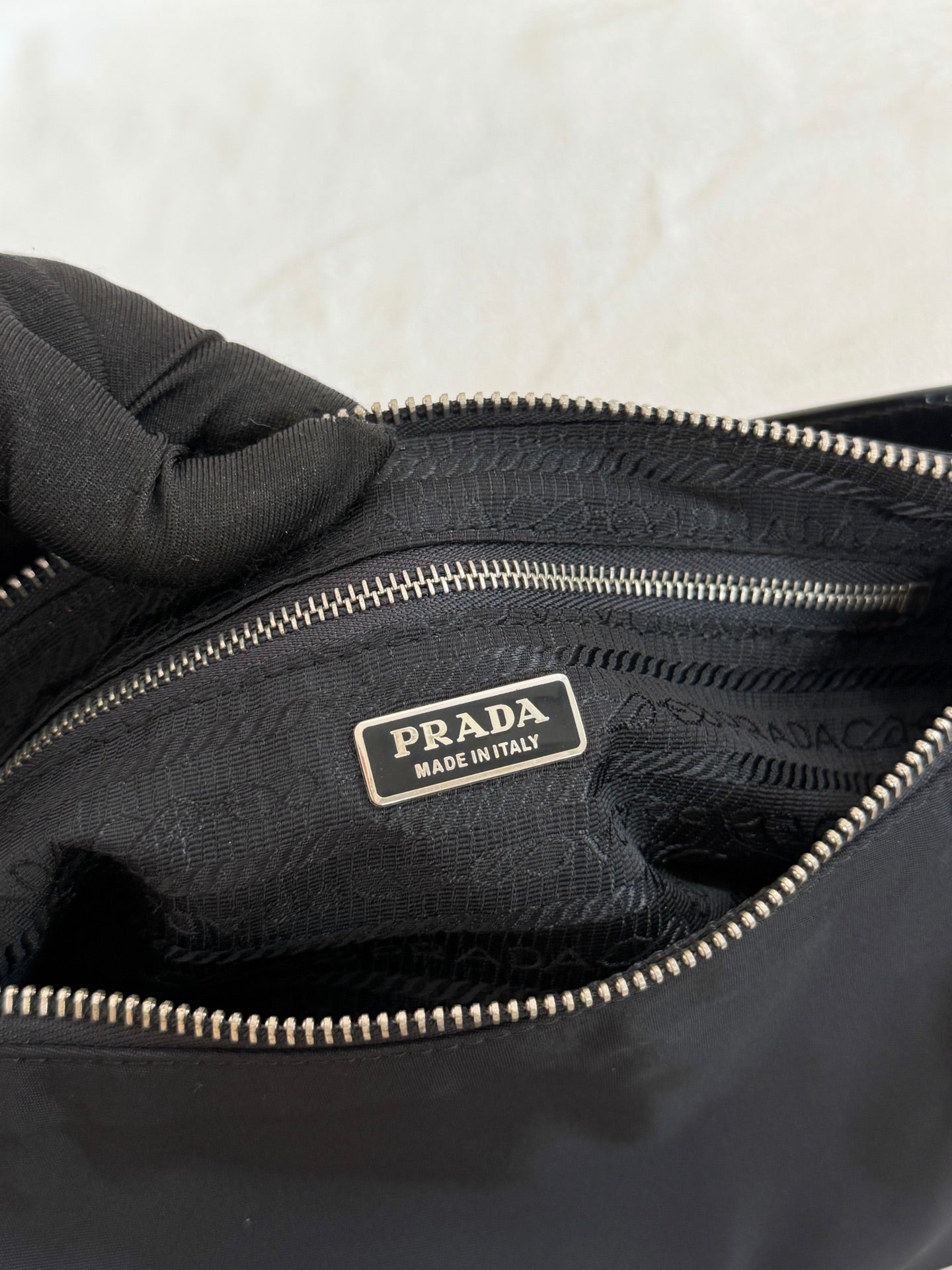 PRADA Tessuto Nylon Accessory Pouch Bag