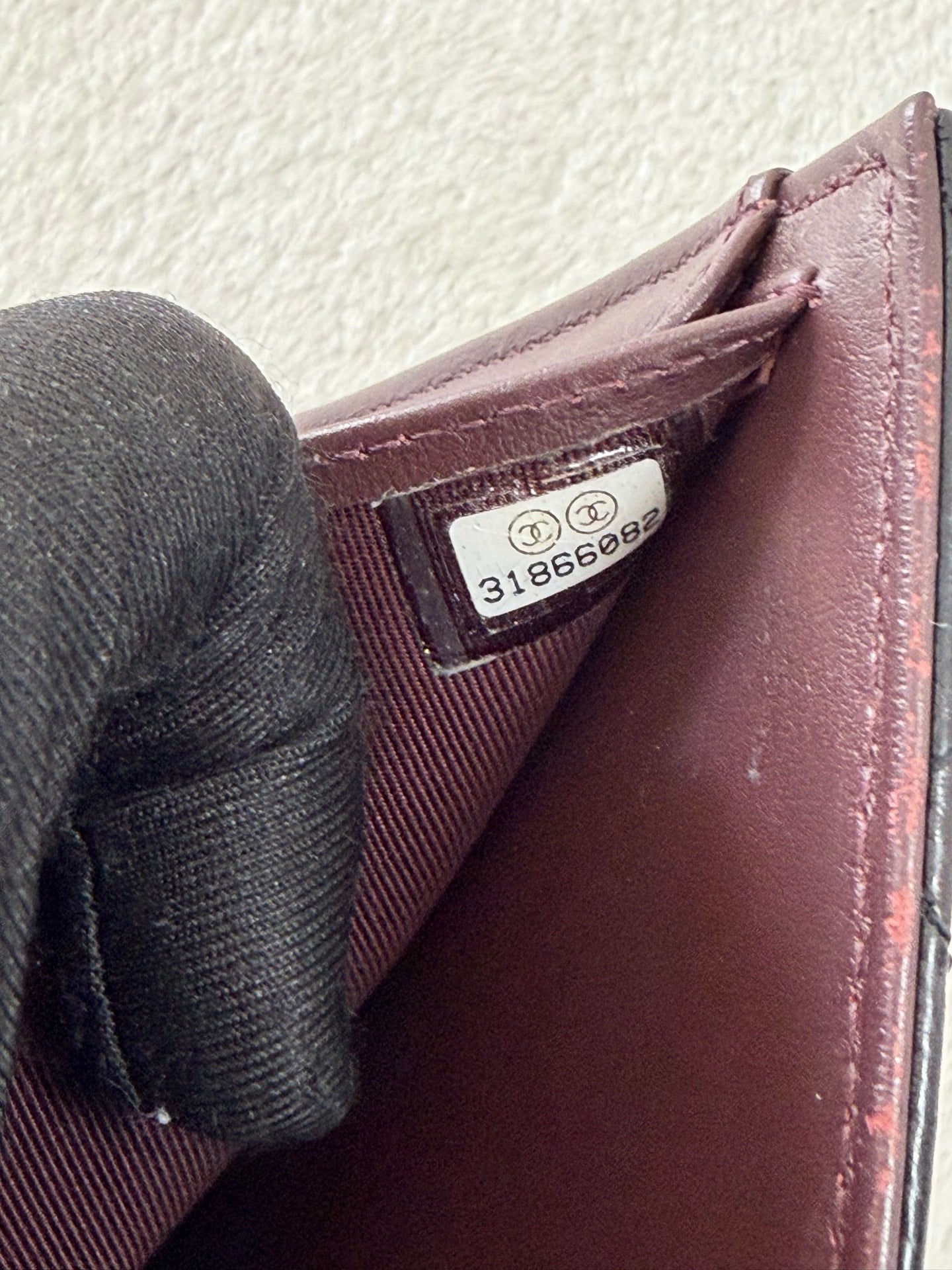 CHANEL Cavier Bifold Wallet