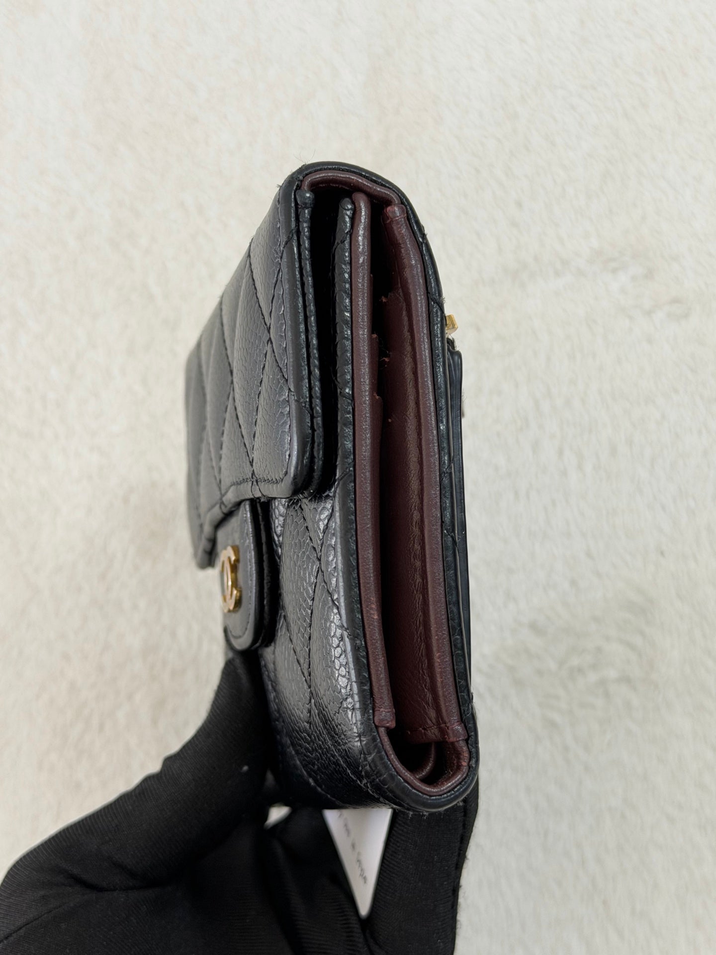CHANEL Cavier Bifold Wallet