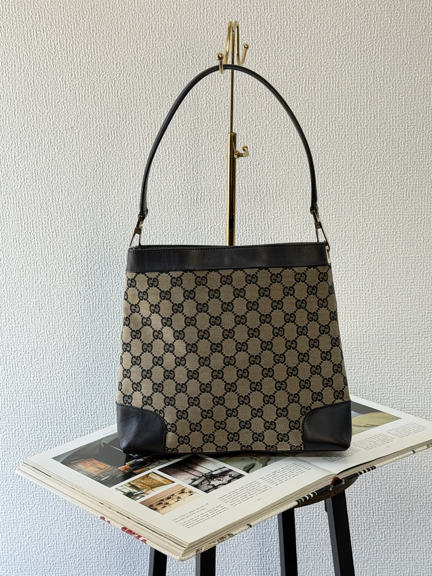 Gucci GG Canvas One-Shoulder Bag