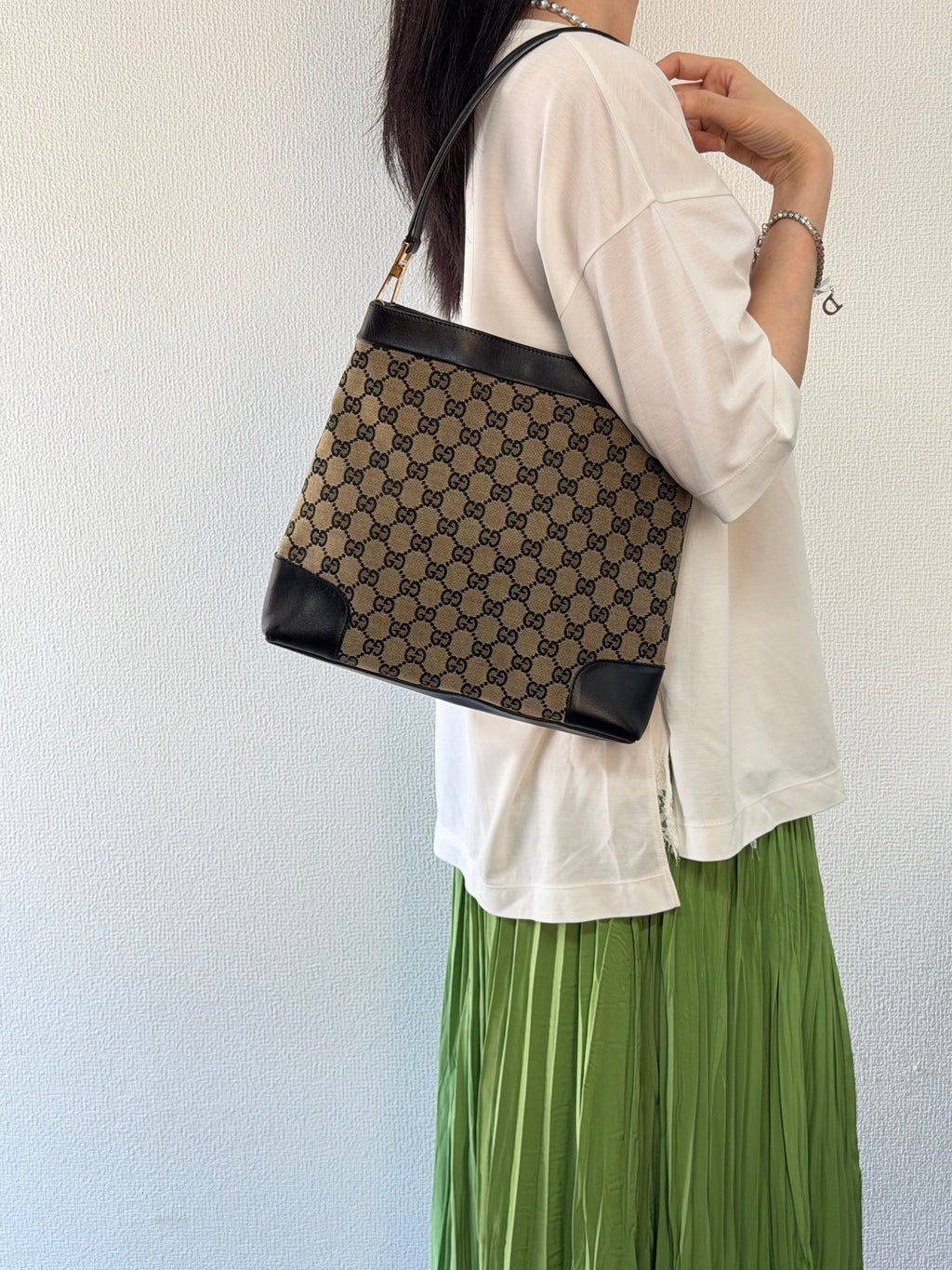 Gucci GG Canvas One-Shoulder Bag