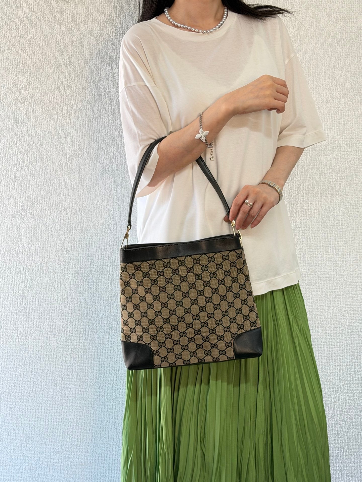 Gucci GG Canvas One-Shoulder Bag