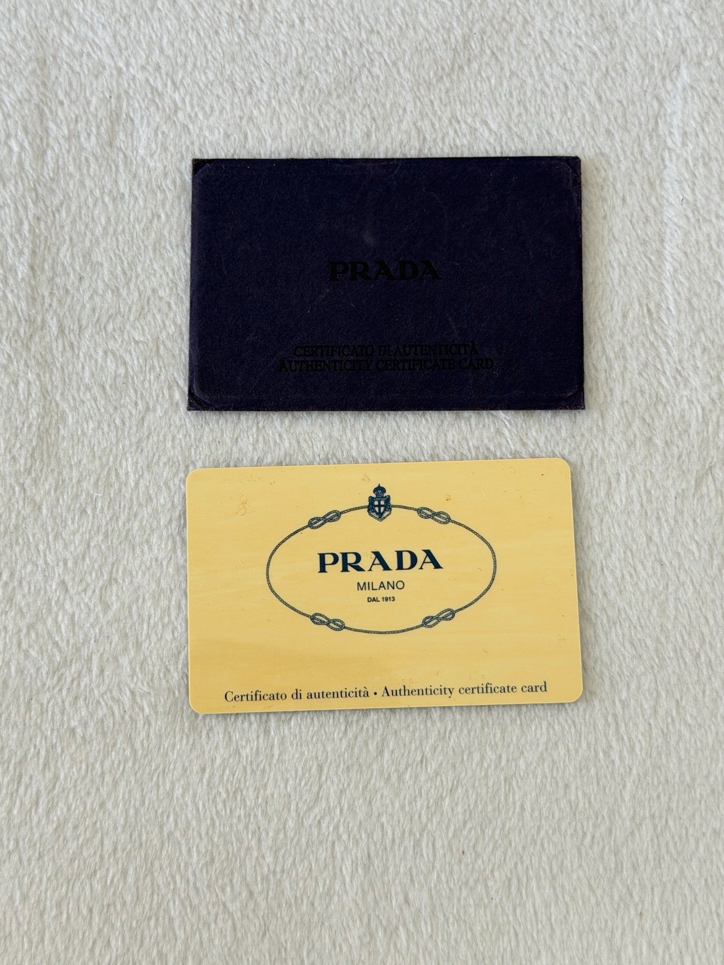 Prada Saffiano Trimmed Tessuto Messenger Bag