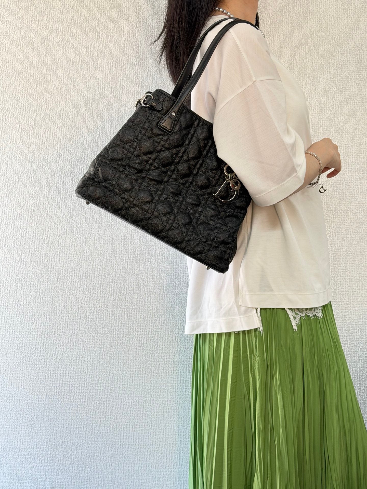 Christian Dior Cannage Panarea Tote Bag