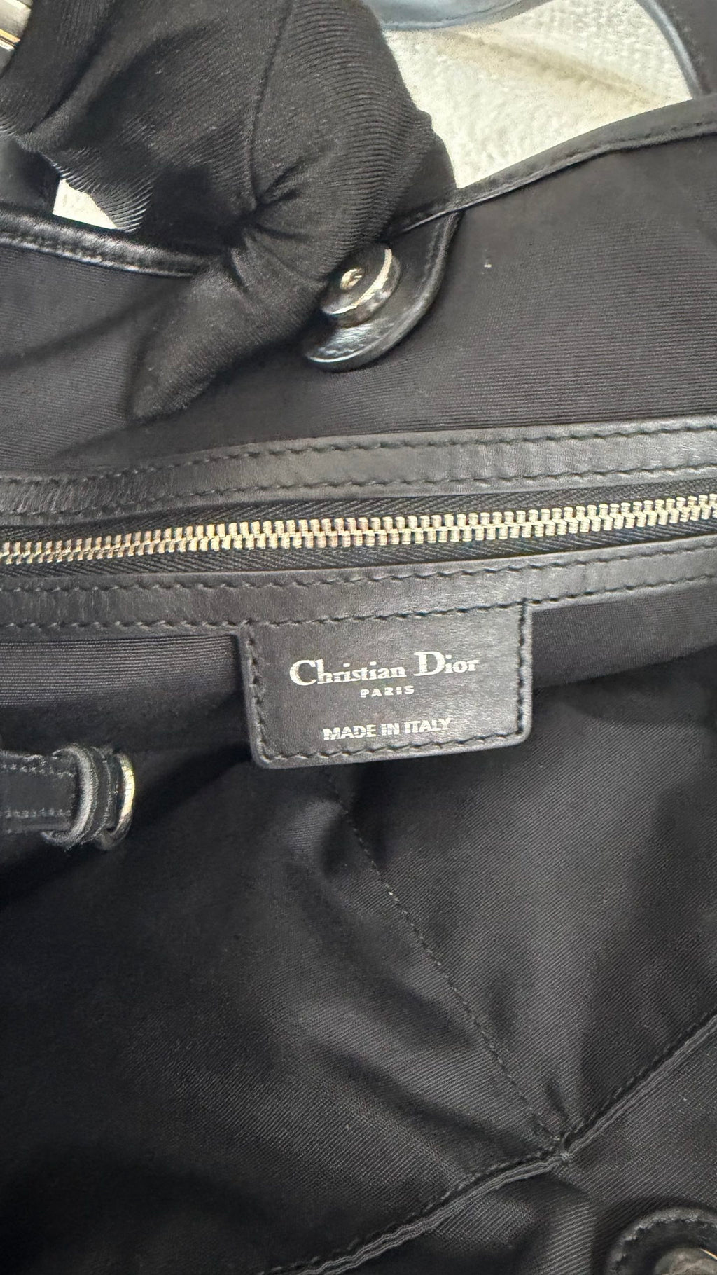Christian Dior Cannage Panarea Tote Bag