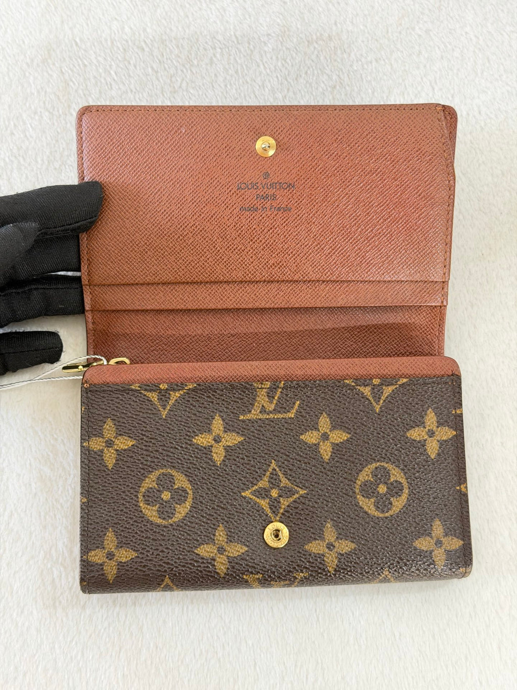 Louis Vuitton Monogram Porte-Monnaie Billets Trésor Wallet