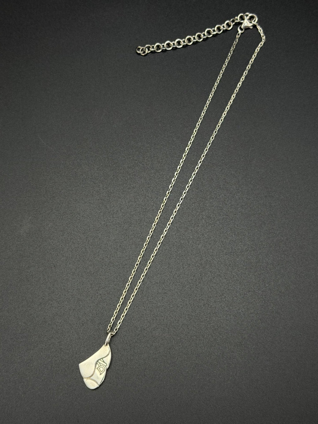 Christian Dior Vintage Saddle Bag Pendant Necklace