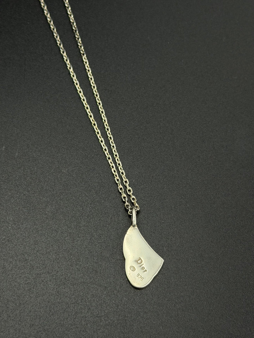 Christian Dior Vintage Saddle Bag Pendant Necklace