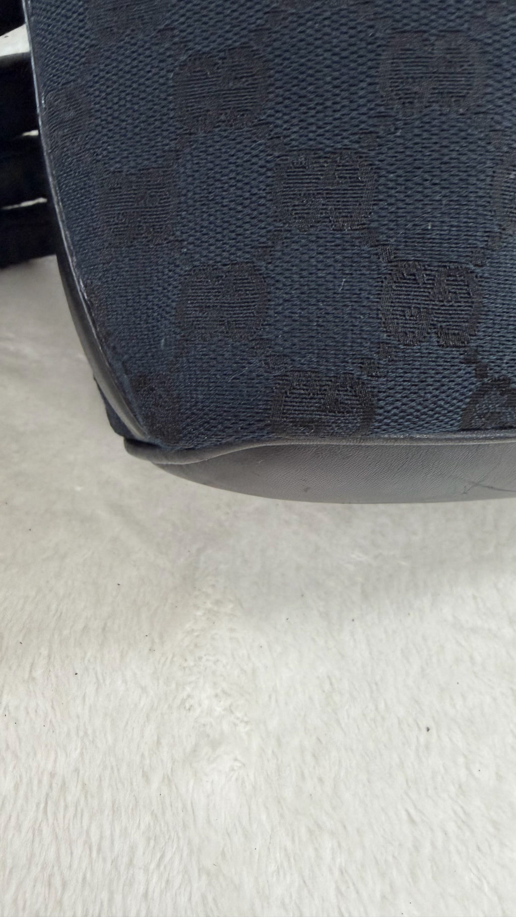 Gucci GG Canvas Crescent Hobo Bag