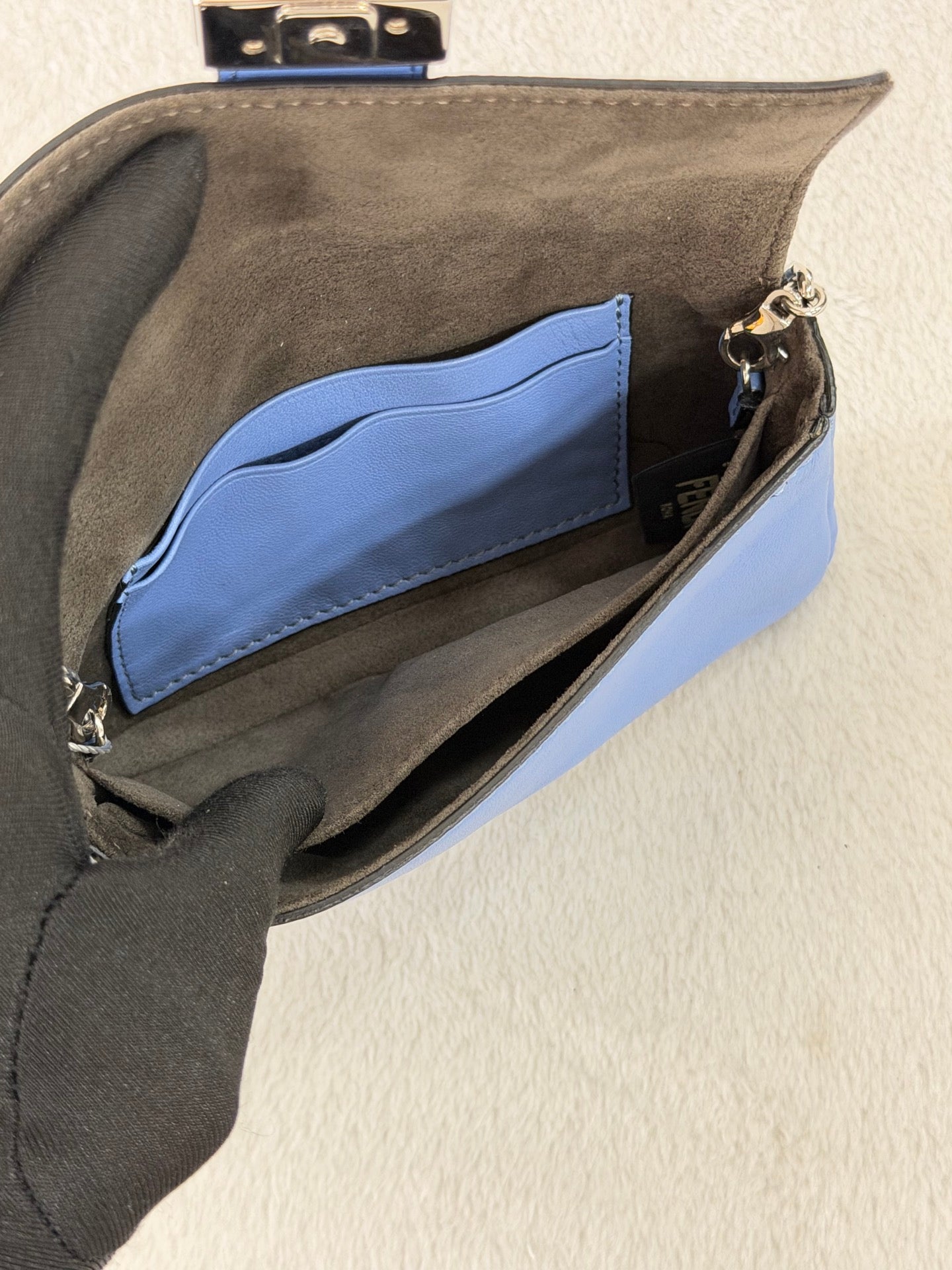 Fendi Micro Baguette 2-Way Crossbody Bag