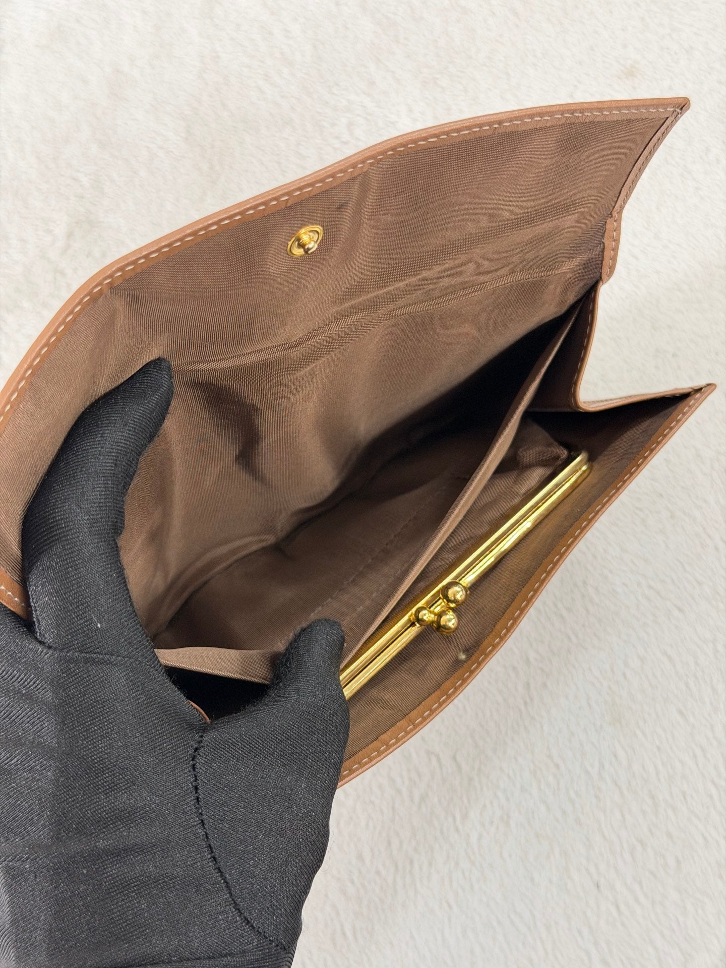 Christian Dior Honeycomb Flap Long Wallet