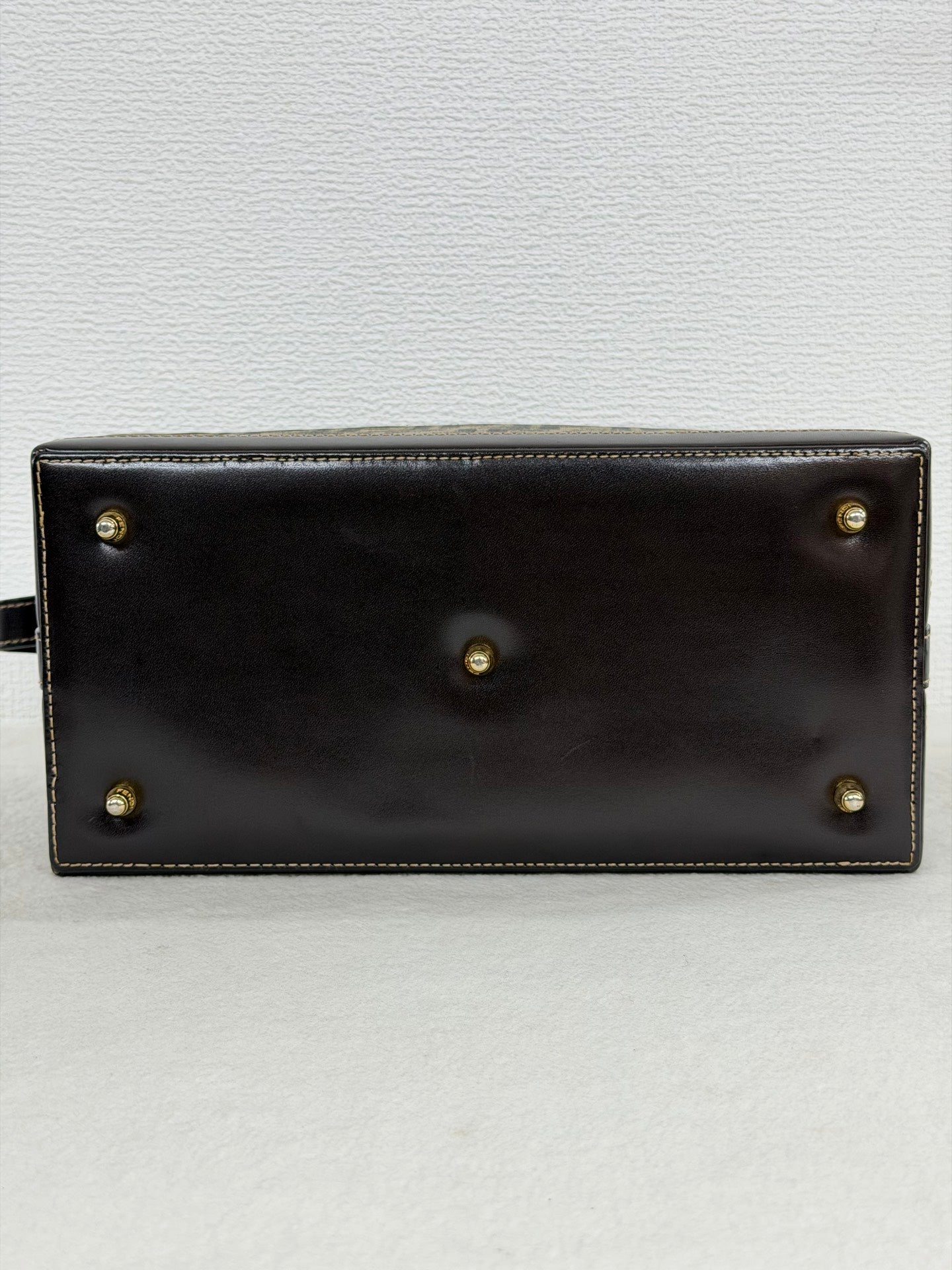 Fendi Zucca Monogram Vanity Case Box Bag