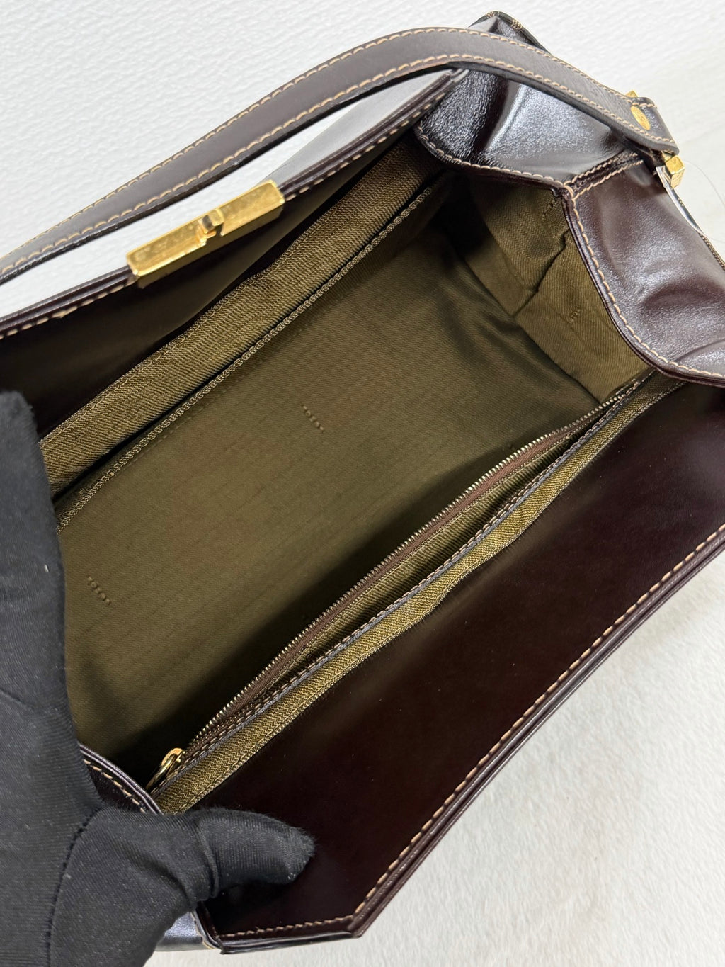 Fendi Zucca Monogram Vanity Case Box Bag