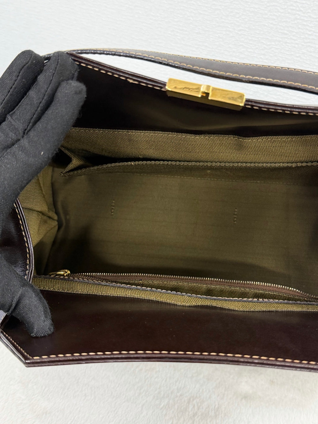 Fendi Zucca Monogram Vanity Case Box Bag