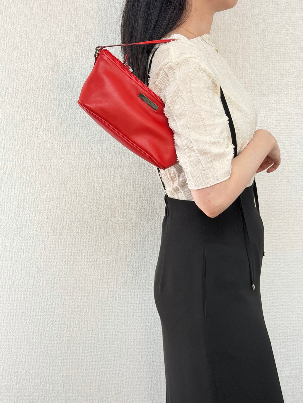 Gucci Vintage Leather Boat Pochette