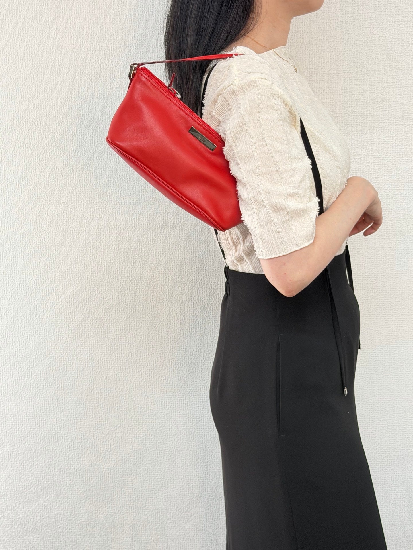 Gucci Vintage Leather Boat Pochette
