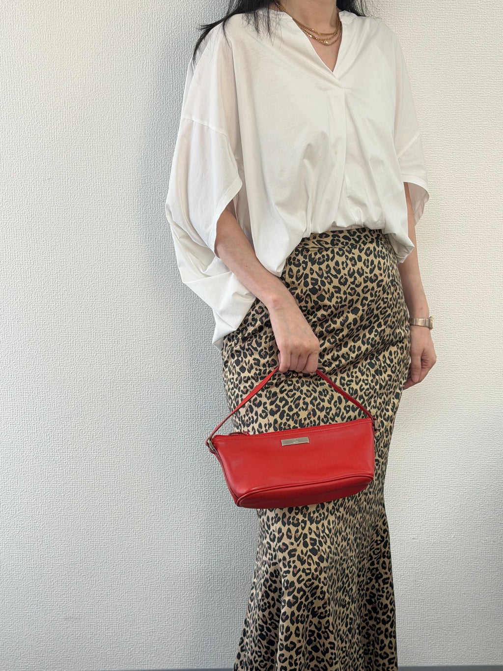 Gucci Vintage Leather Boat Pochette