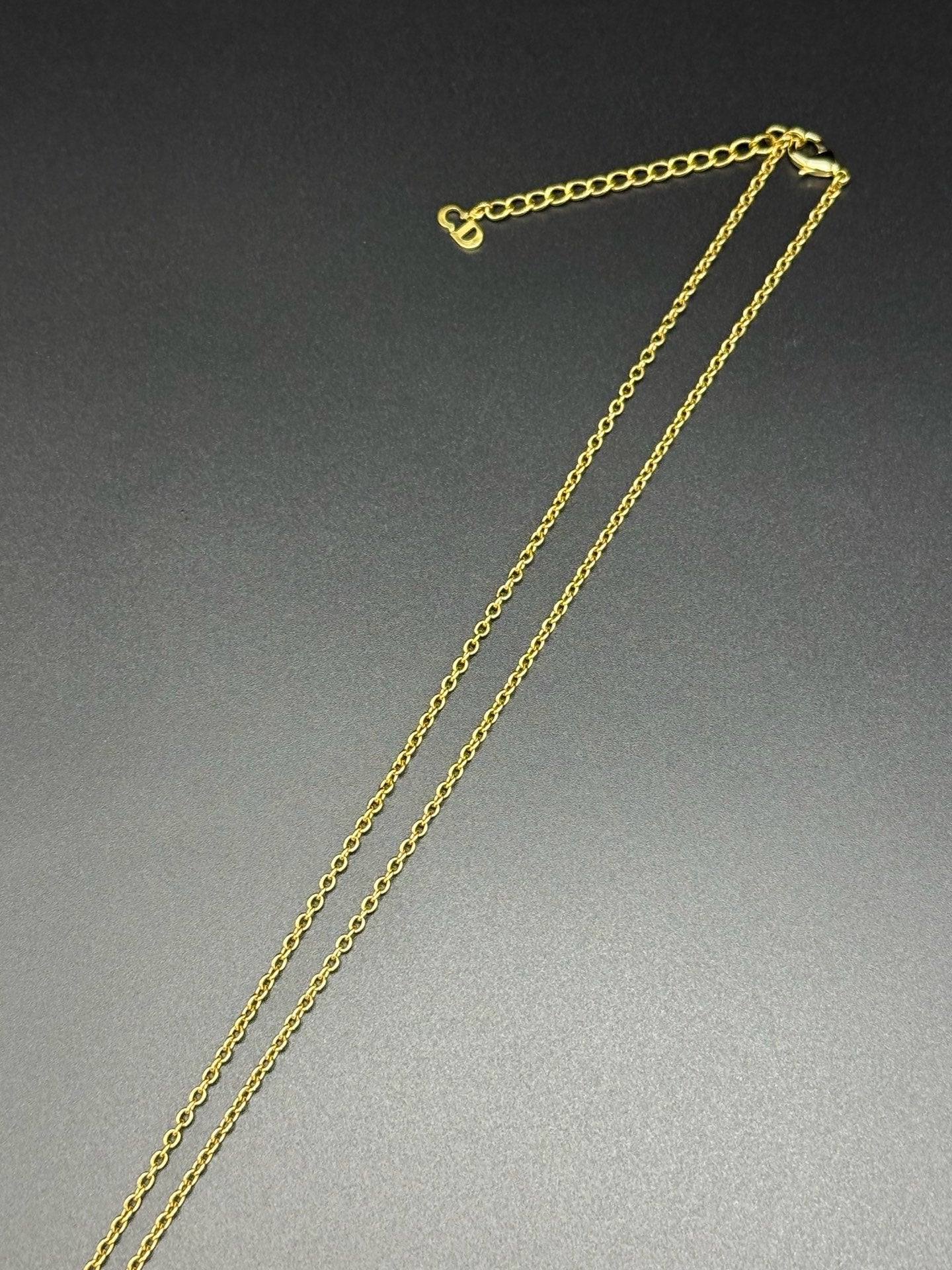 Christian Dior Vintage Large CD Monogram Necklace