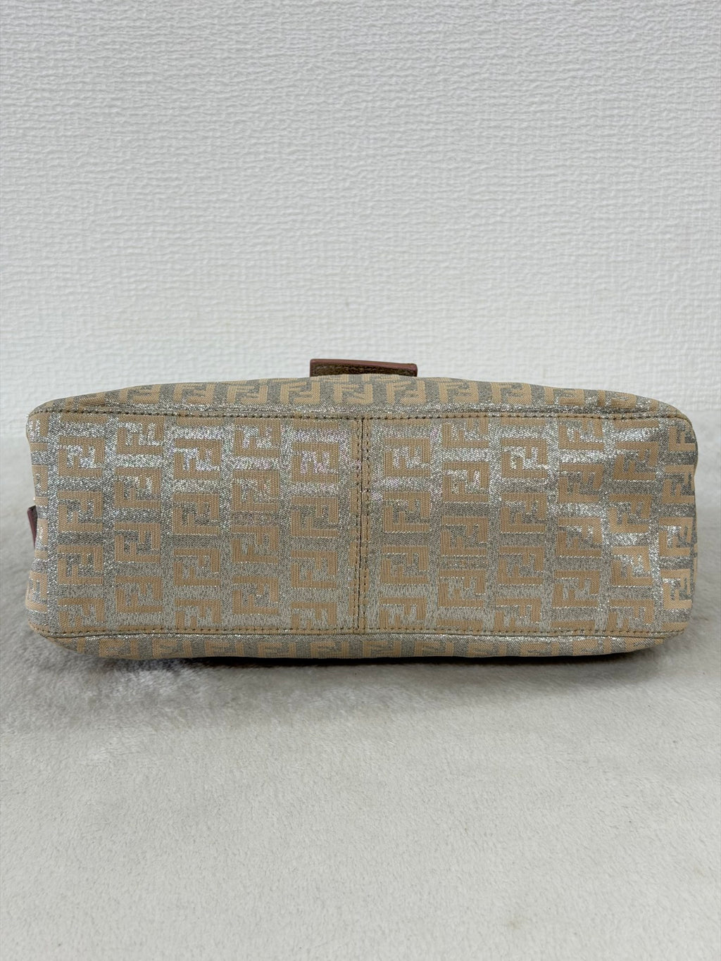 Fendi Zucchino Glitter Shimmer Mamma Baguette