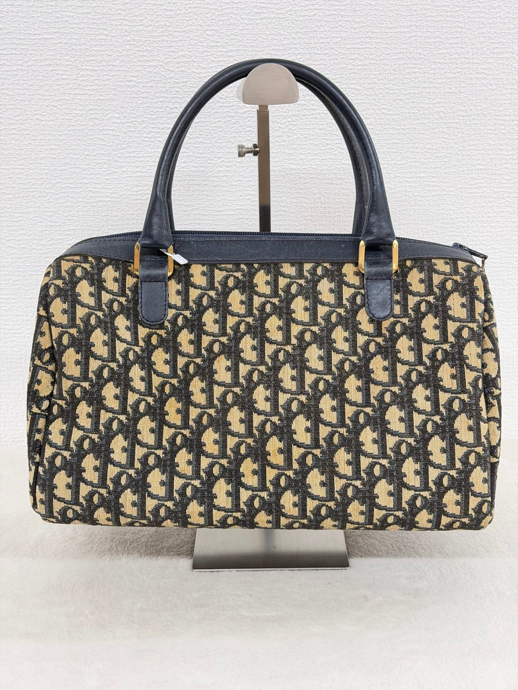 Christian Dior Vintage Diorissimo Oval Patch Handbag