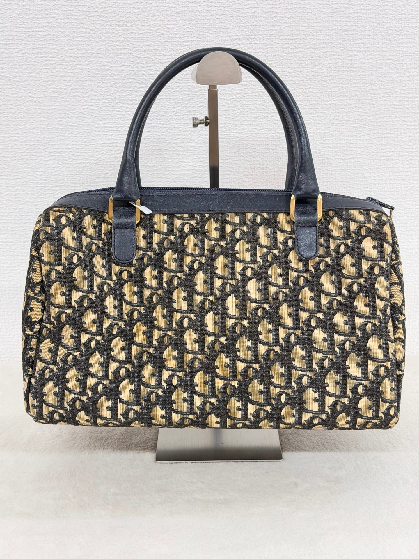 Christian Dior Vintage Diorissimo Oval Patch Handbag