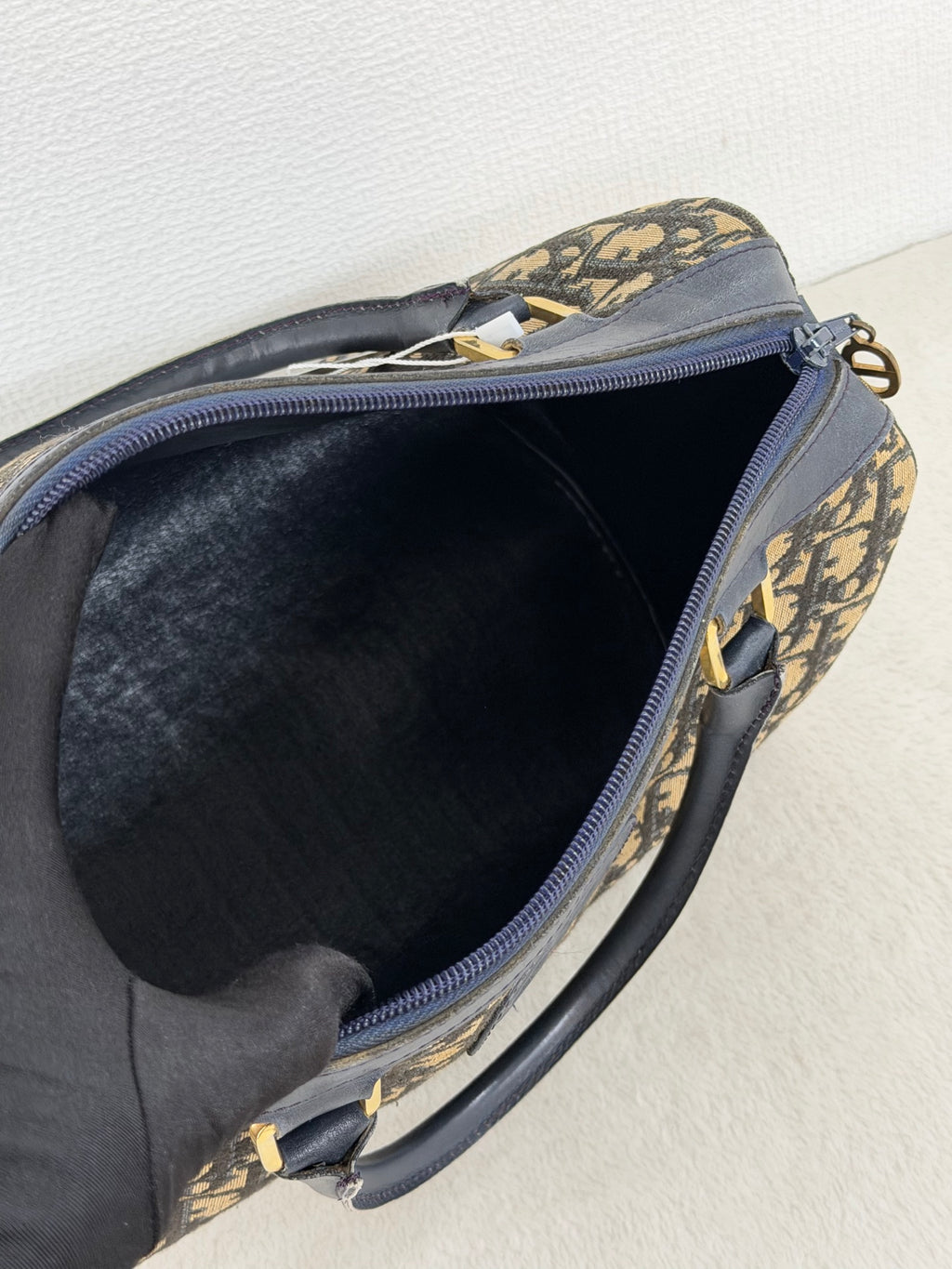 Christian Dior Vintage Diorissimo Oval Patch Handbag