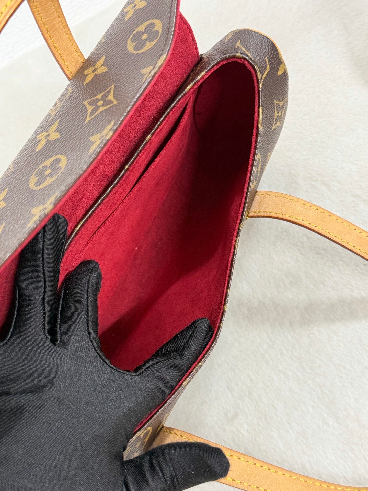 LOUIS VUITTON Sonatine Monogram Handbag