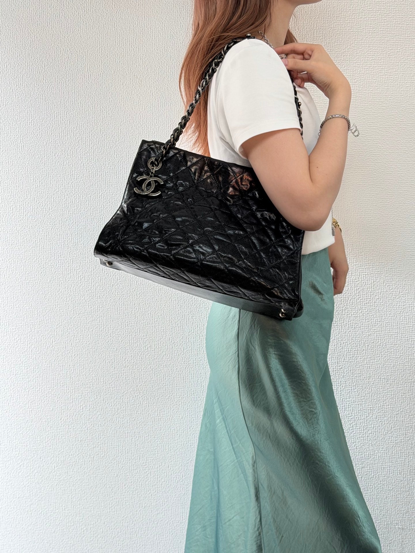 CHANEL Cavier Quilted Totebag