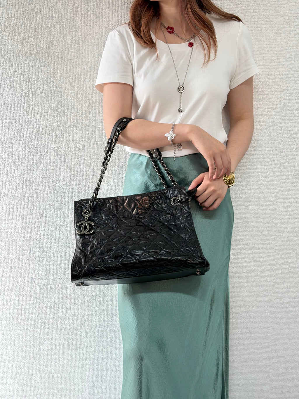 CHANEL Cavier Quilted Totebag