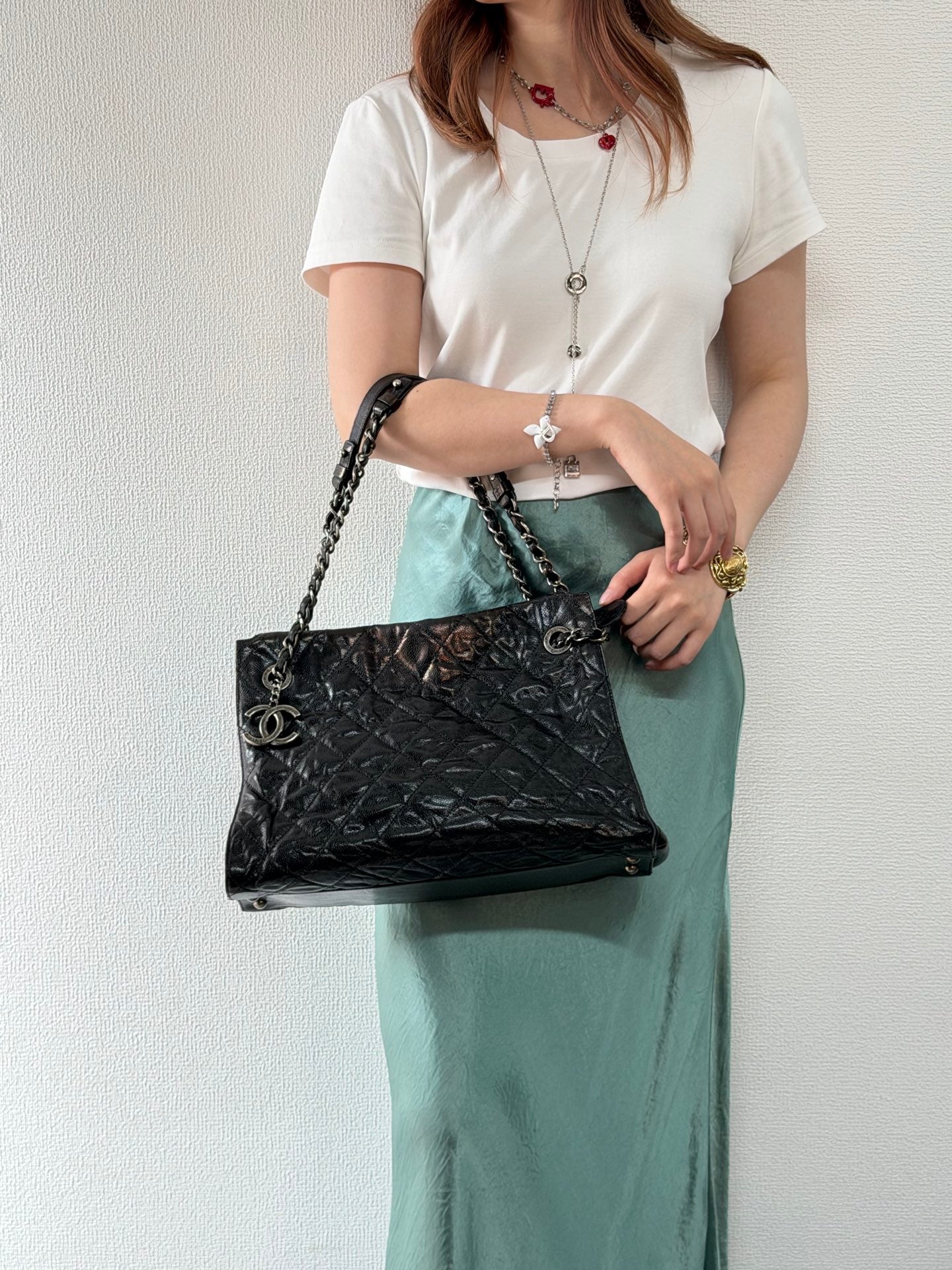 CHANEL Cavier Quilted Totebag
