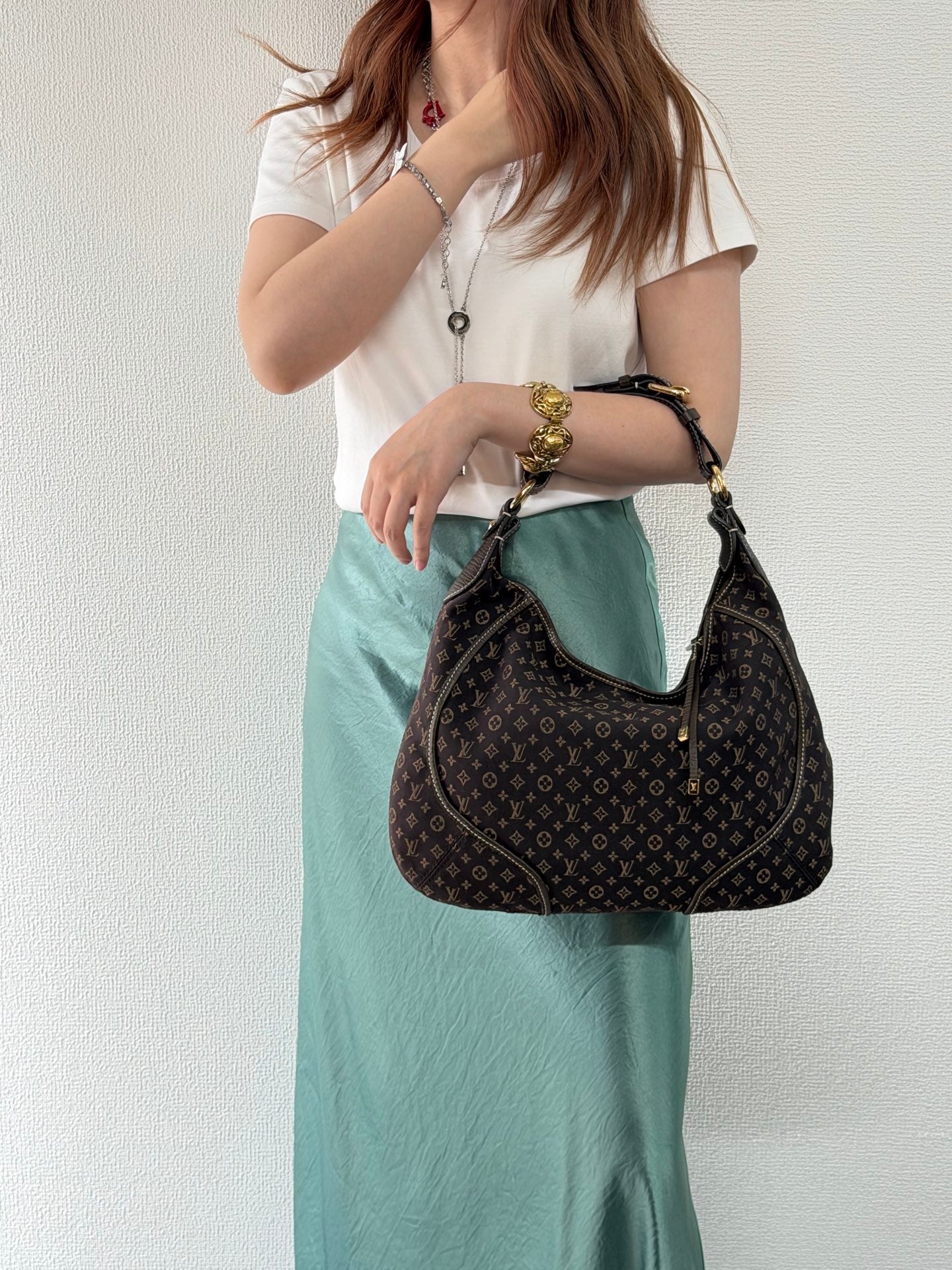 Louis Vuitton Monogram Idylle Manon Hobo Shoulder Bag