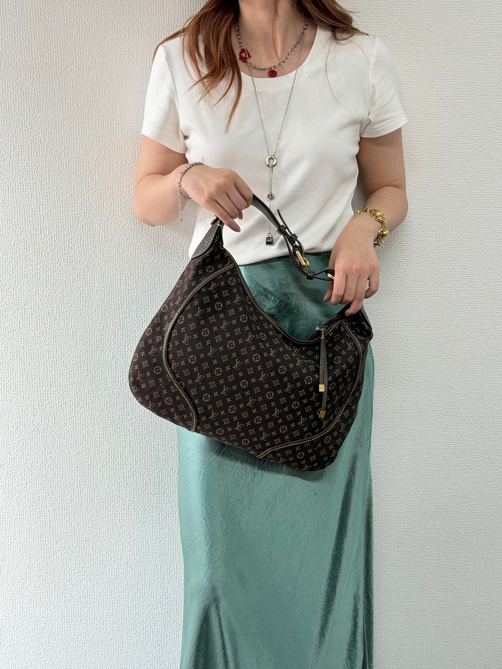 Louis Vuitton Monogram Idylle Manon Hobo Shoulder Bag