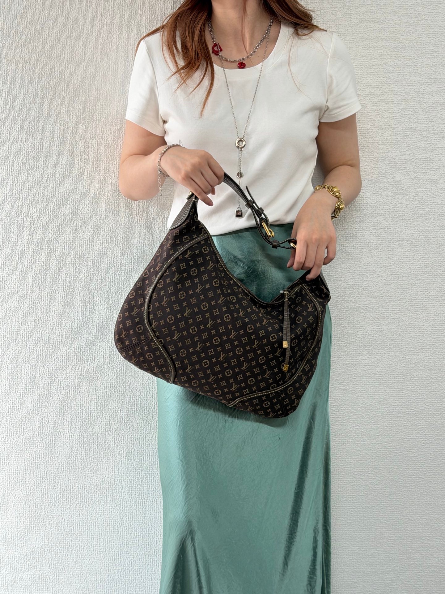 Louis Vuitton Monogram Idylle Manon Hobo Shoulder Bag