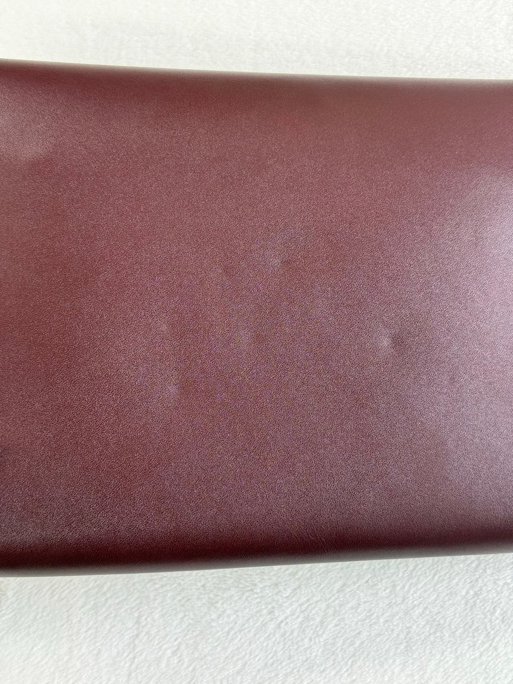 Cartier Vintage Must de Cartier Bordeaux Leather Clutch Bag