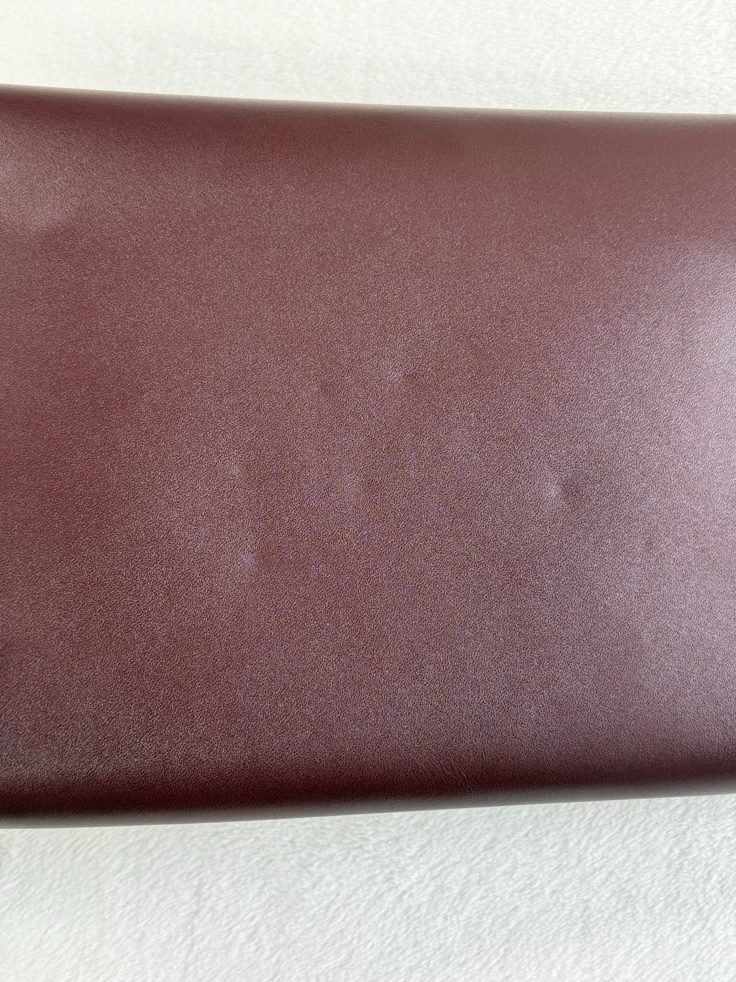 Cartier Vintage Must de Cartier Bordeaux Leather Clutch Bag