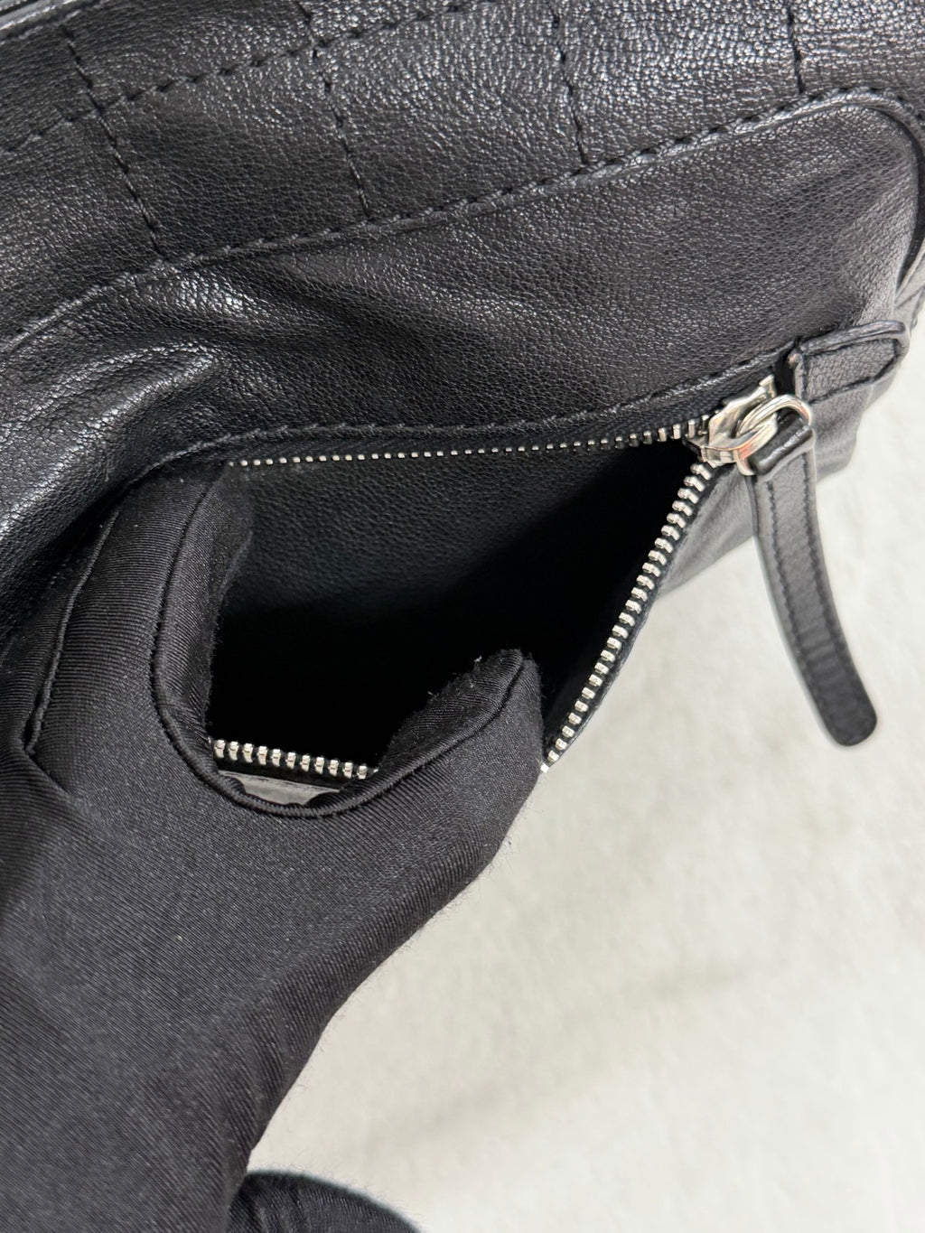 CHANEL Black-silver Totebag