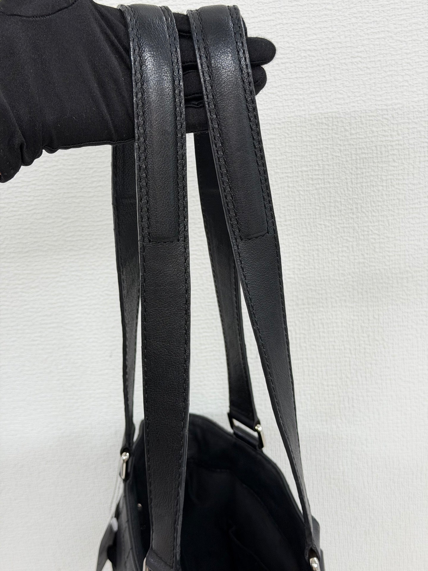 CHANEL Black-silver Totebag