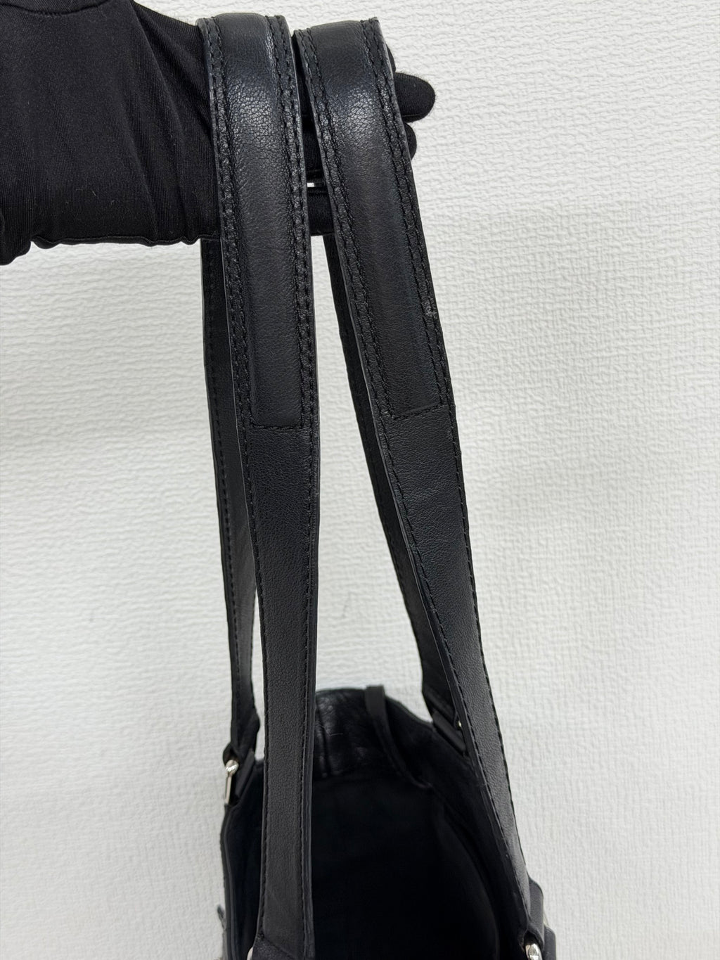 CHANEL Black-silver Totebag