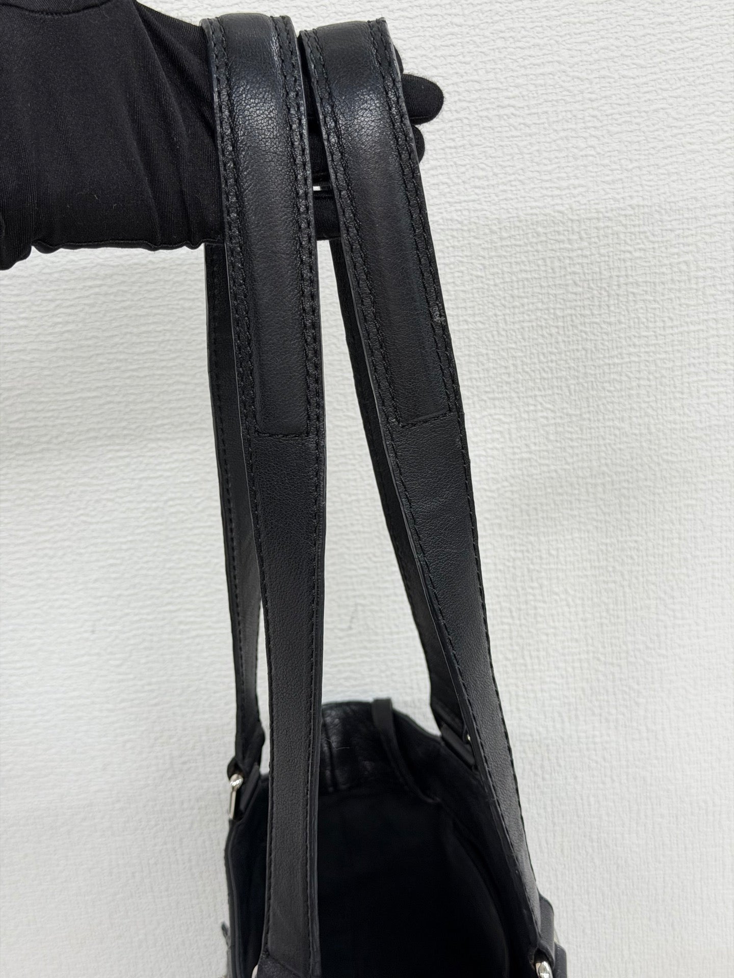 CHANEL Black-silver Totebag