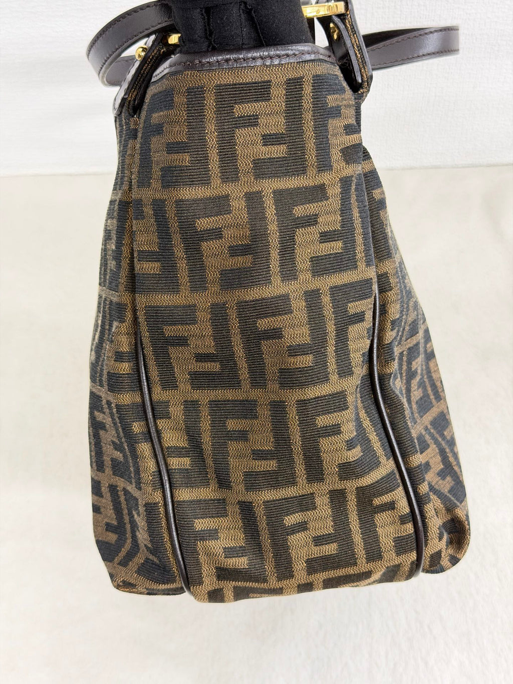 Fendi Vintage Zucca Canvas Chef Tote Bag