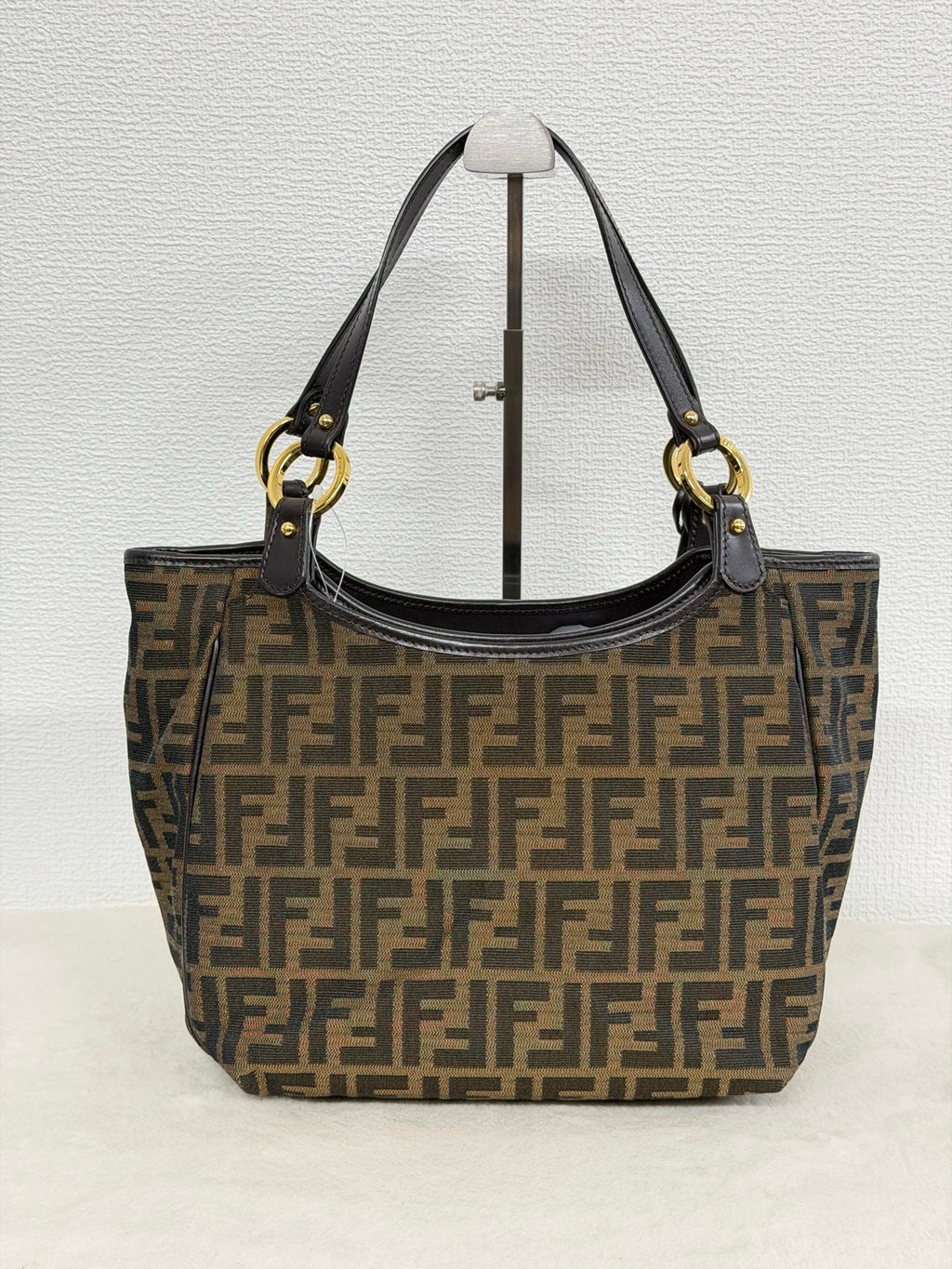 Fendi Vintage Zucca Canvas Chef Tote Bag