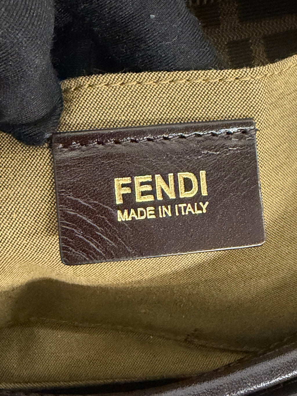 Fendi Vintage Zucca Canvas Chef Tote Bag