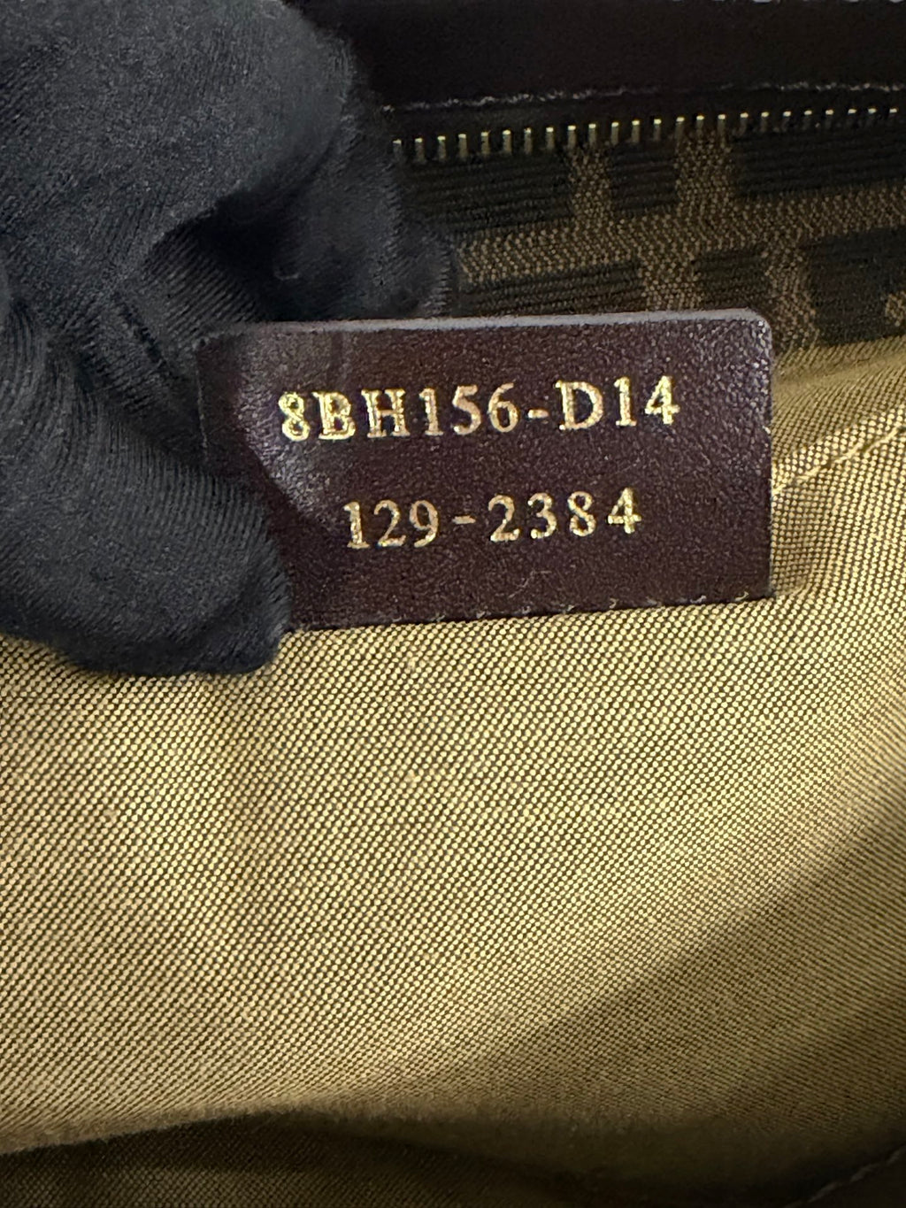 Fendi Vintage Zucca Canvas Chef Tote Bag