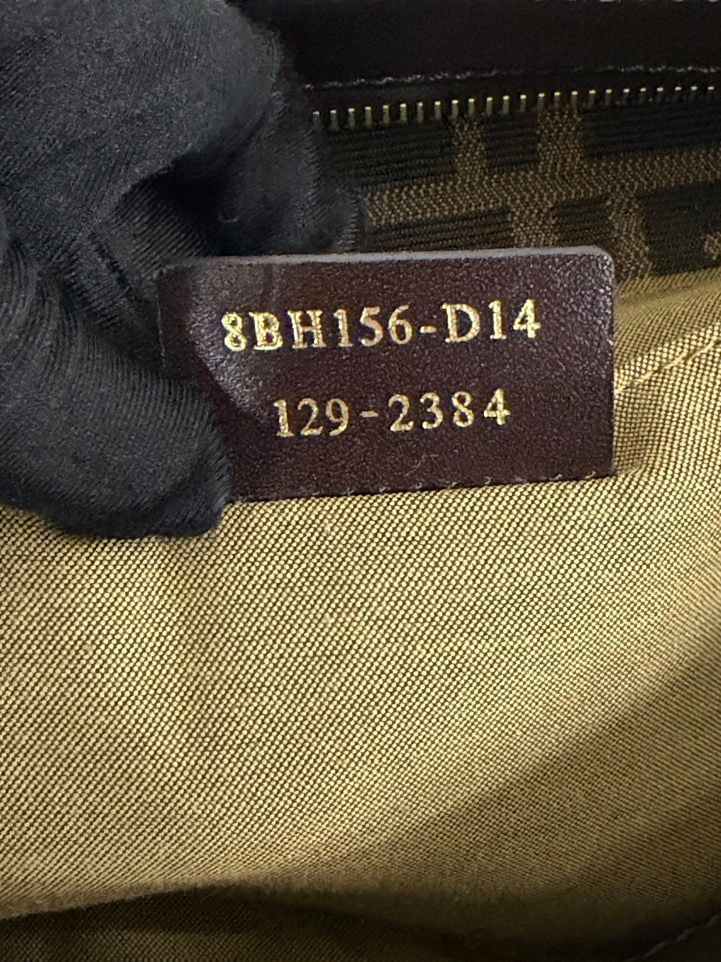 Fendi Vintage Zucca Canvas Chef Tote Bag