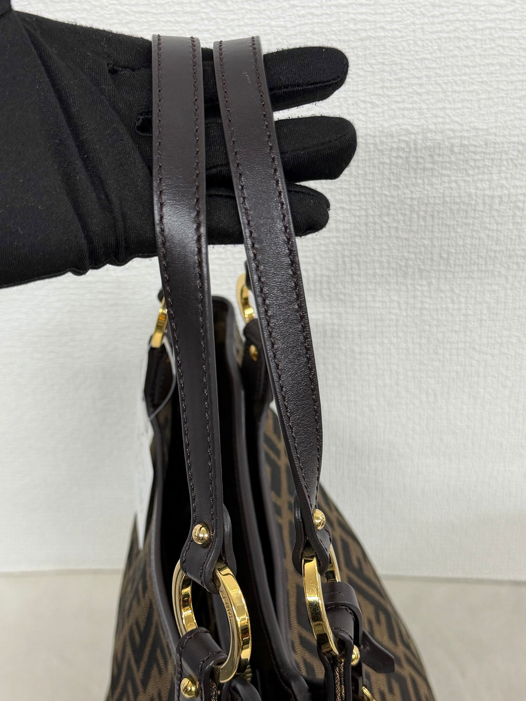 Fendi Vintage Zucca Canvas Chef Tote Bag
