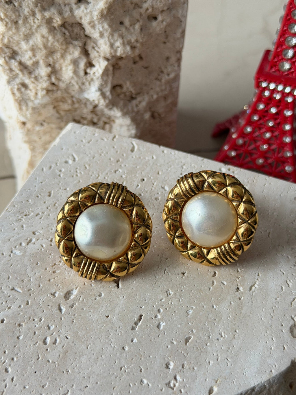 Chanel Clip On Earring