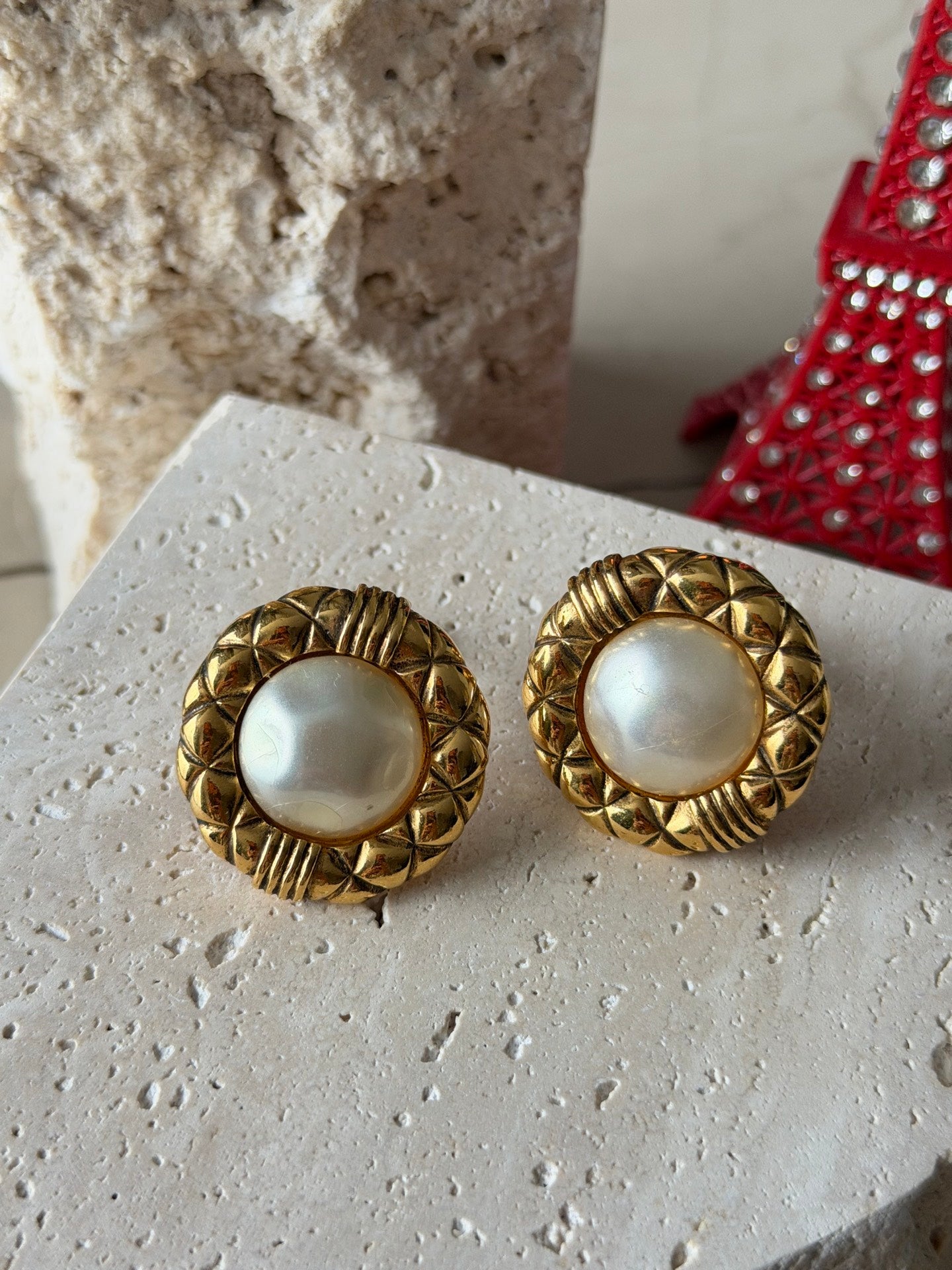 Chanel Clip On Earring