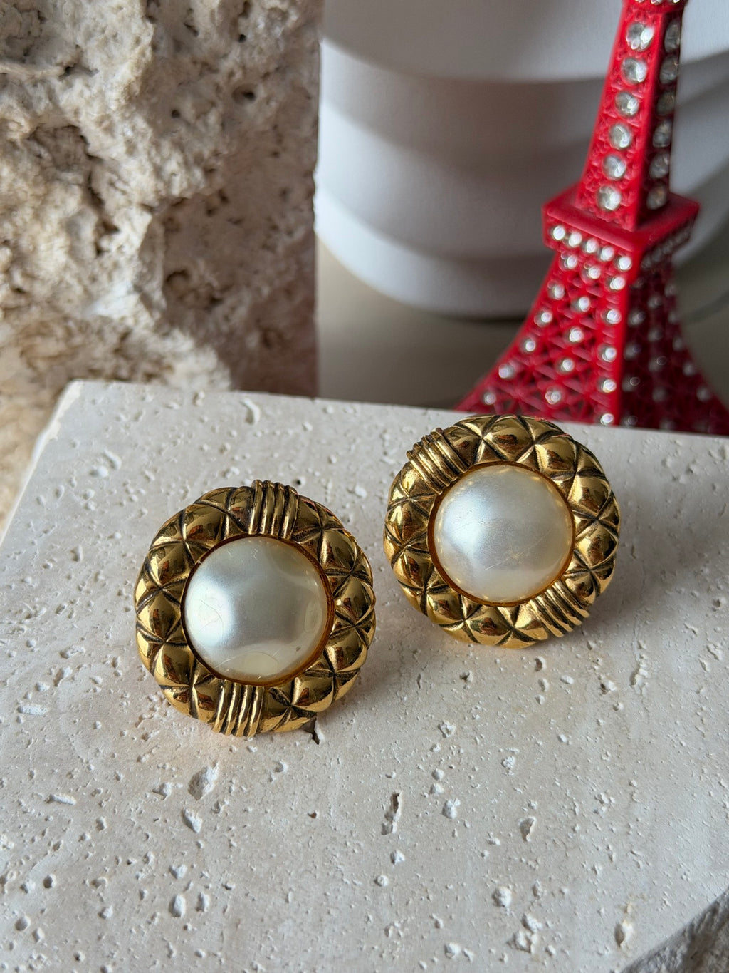 Chanel Clip On Earring