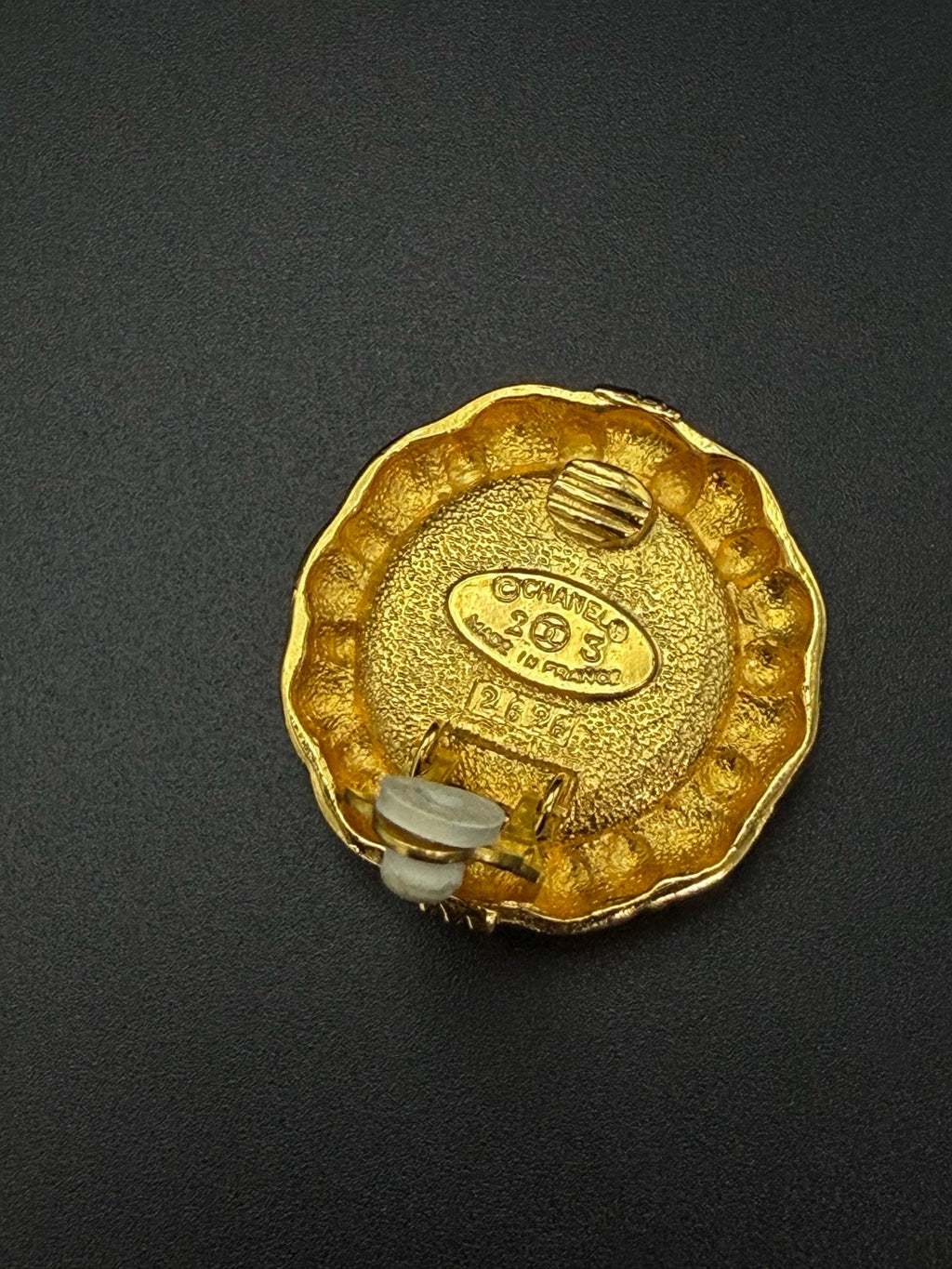 Chanel Clip On Earring